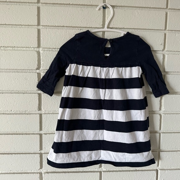 Baby Gap Long Sleeve Striped Dress - Picture 4 of 4
